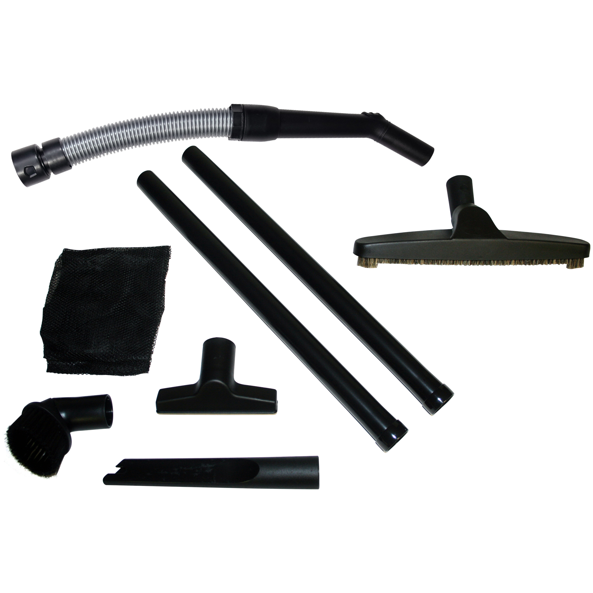 Quick Click Full Cleanup Vacuum Accessory Kit for Home and Shop Wet/Dry